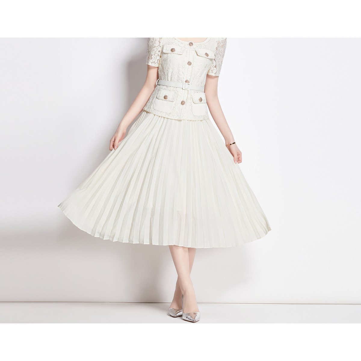 Women's Lace Embroidered Dress