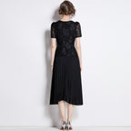 Women's Lace Embroidered Dress