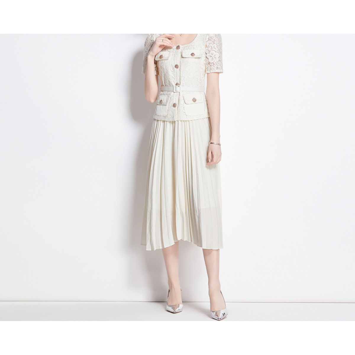 Women's Lace Embroidered Dress
