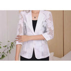 Women's Lace Petite Blazer Outerwear