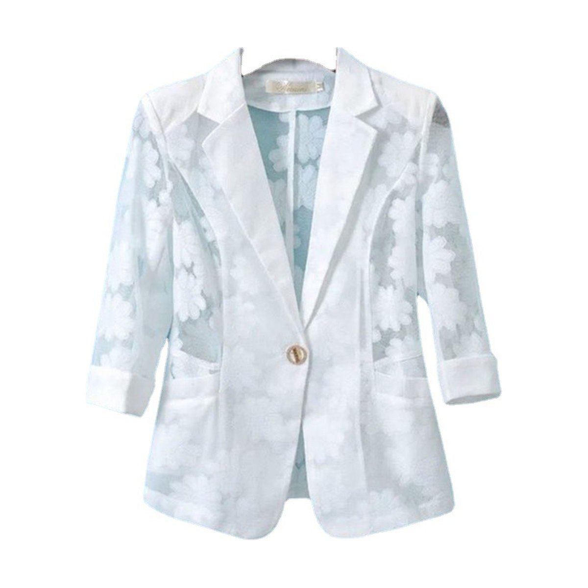 Women's Lace Petite Blazer Outerwear