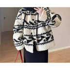 Women's Lambs Wool Coat Uniquely Stunning