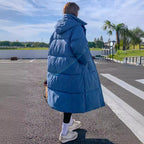 Women's Loose Mid-length Puffer Down Jacket