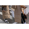 Women's Loose Mid-length Puffer Down Jacket