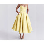 Women's Mesh Maxi Double-layer Slip Dress