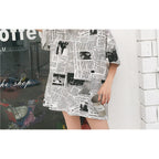 Women's Oversized Print T-Shirt