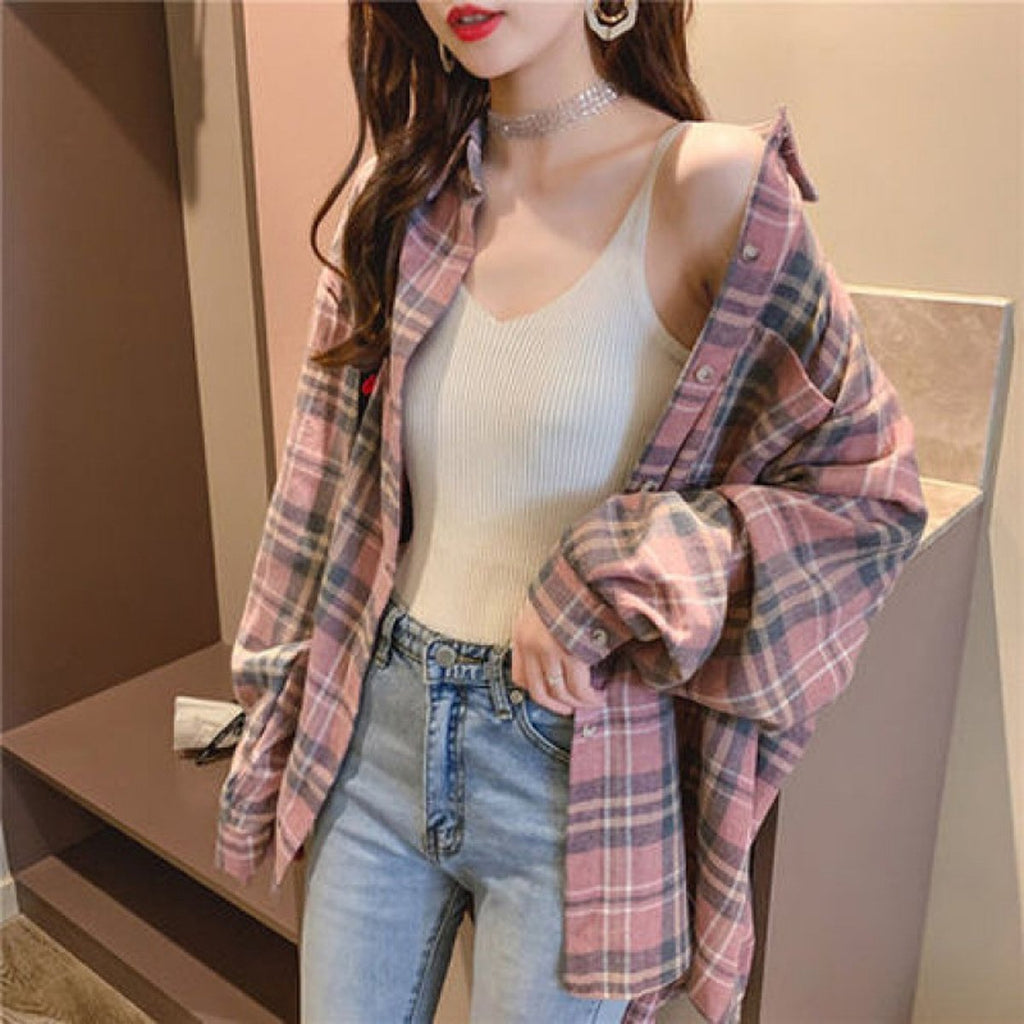 Women's Plaid Shirt