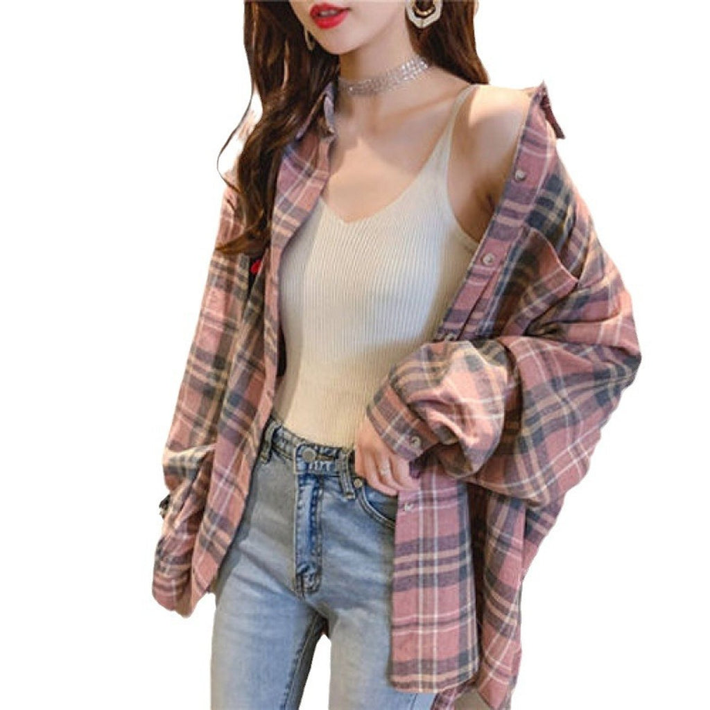 Women's Plaid Shirt