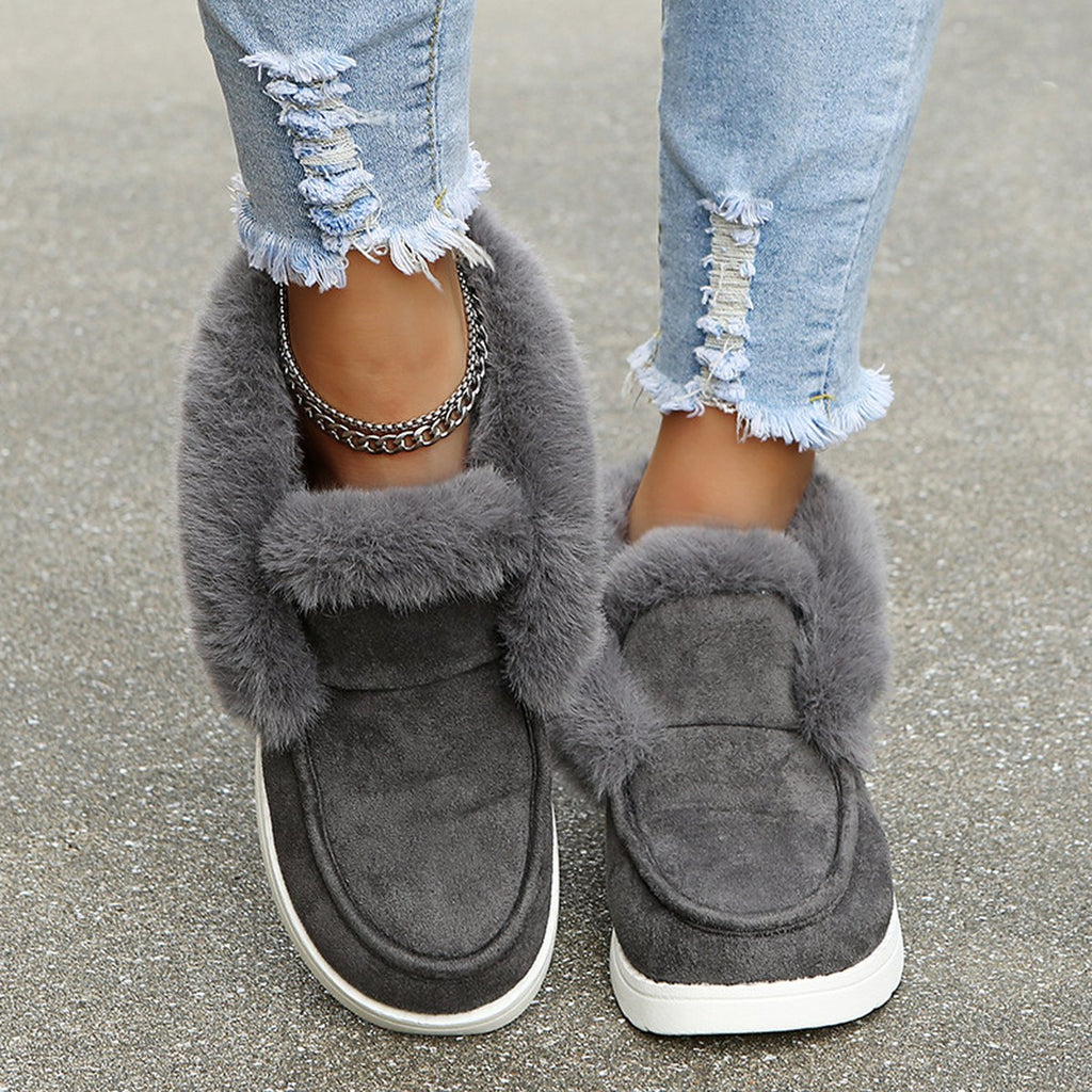 Women's Plush Snow Boots