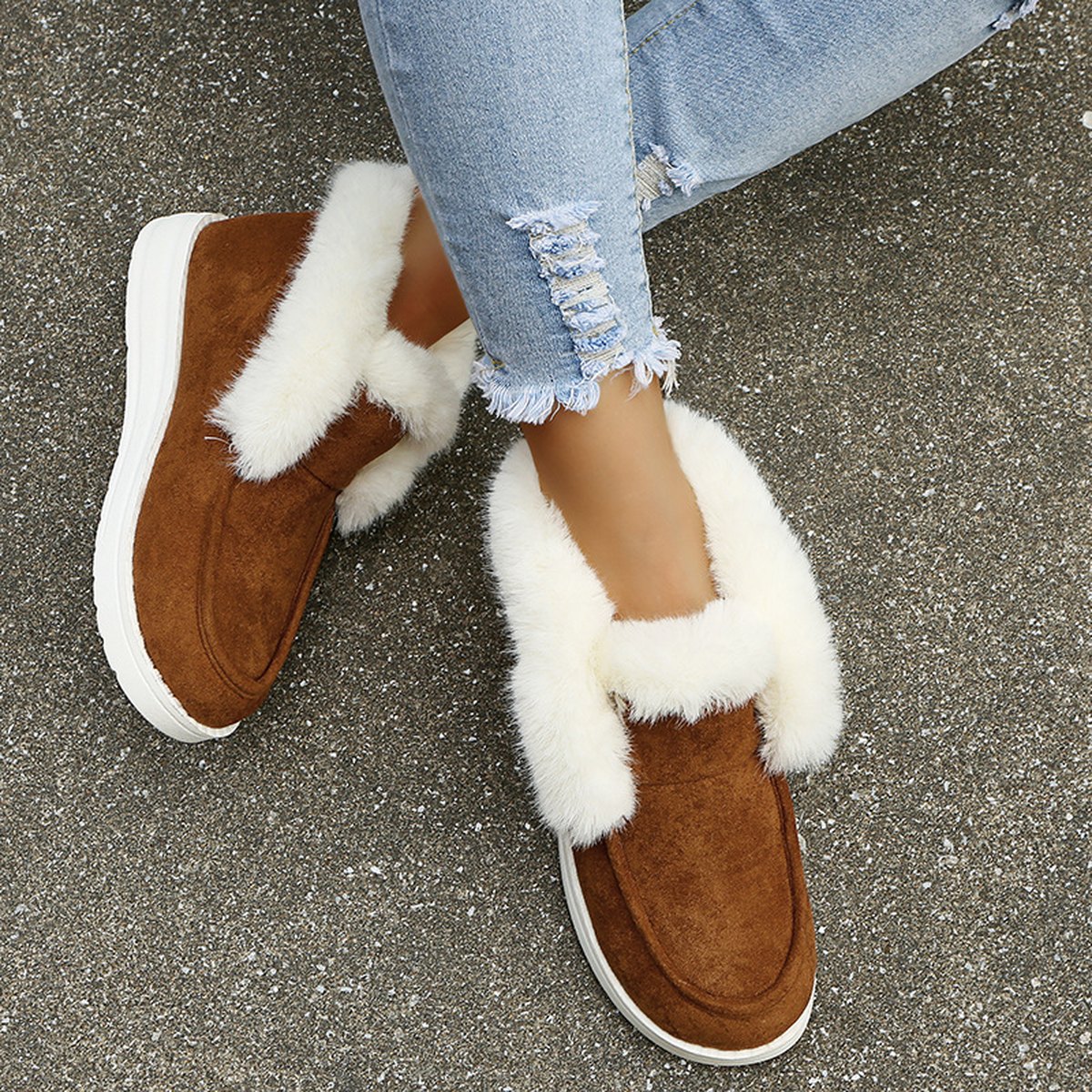 Women's Plush Snow Boots