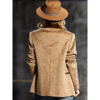 Women's Printed Casual Blazer