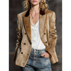 Women's Printed Casual Blazer