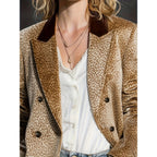Women's Printed Casual Blazer