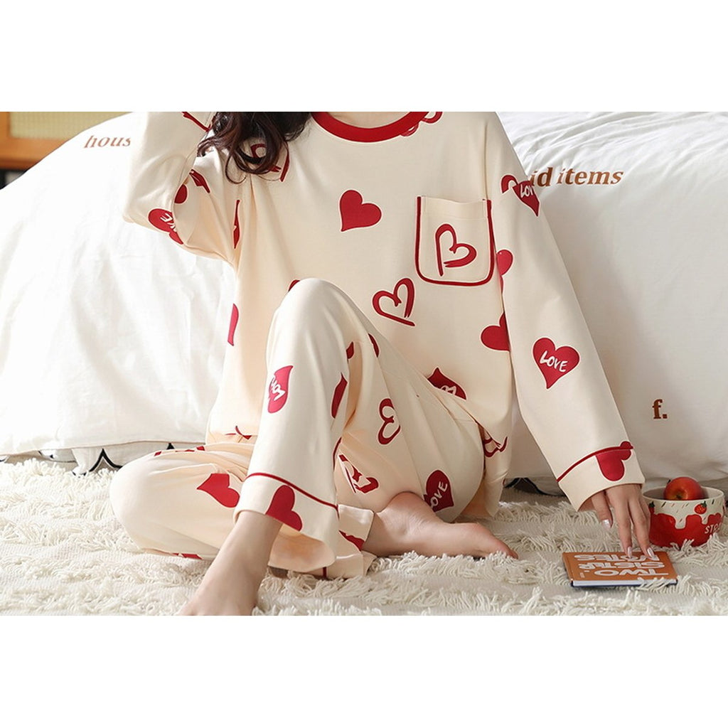Women's Printed Pyjama Set