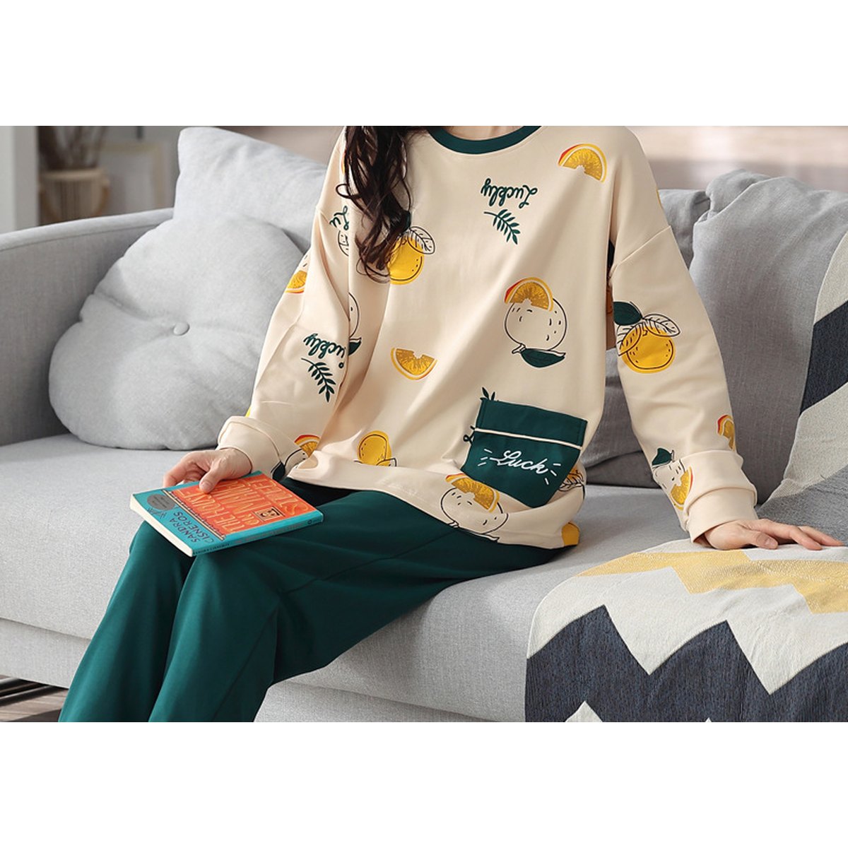 Women's Printed Pyjama Set