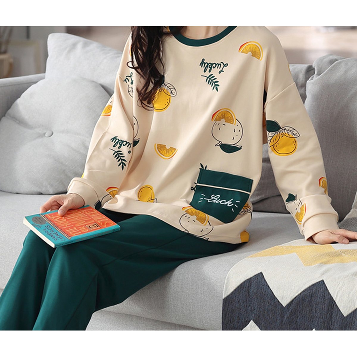 Women's Printed Pyjama Set