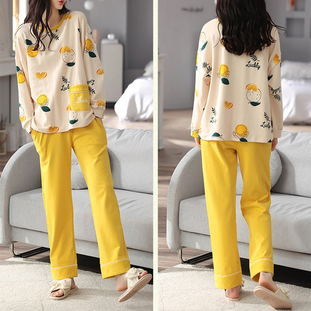 Women's Printed Pyjama Set