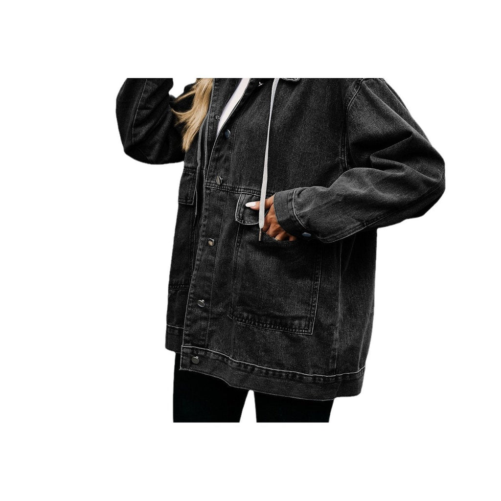 Women's Retro Loose Denim Jacket Top