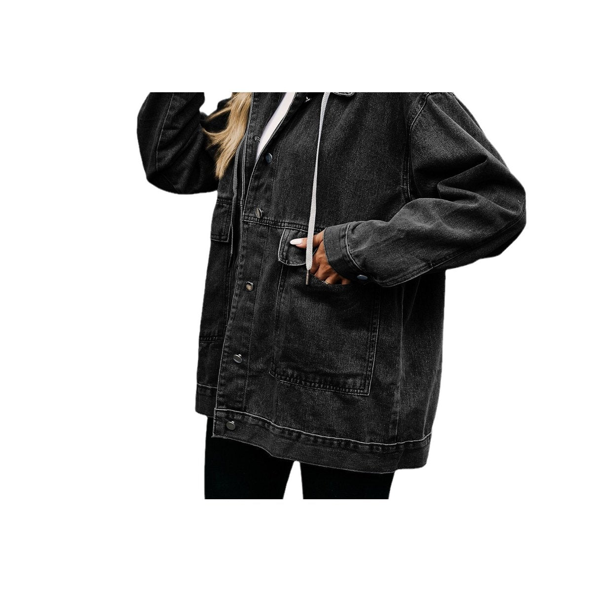 Women's Retro Loose Denim Jacket Top