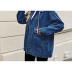 Women's Retro Loose Denim Jacket Top
