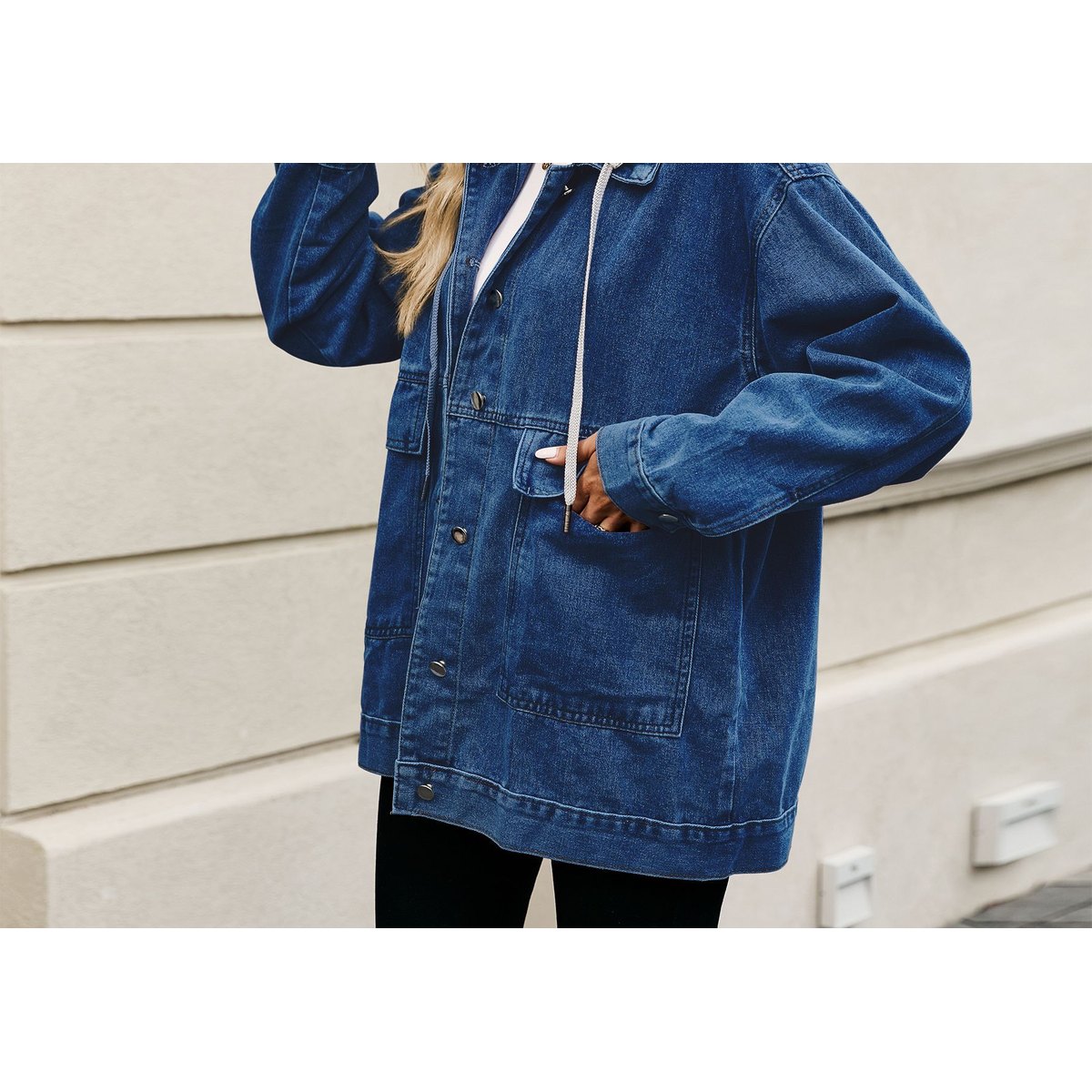 Women's Retro Loose Denim Jacket Top