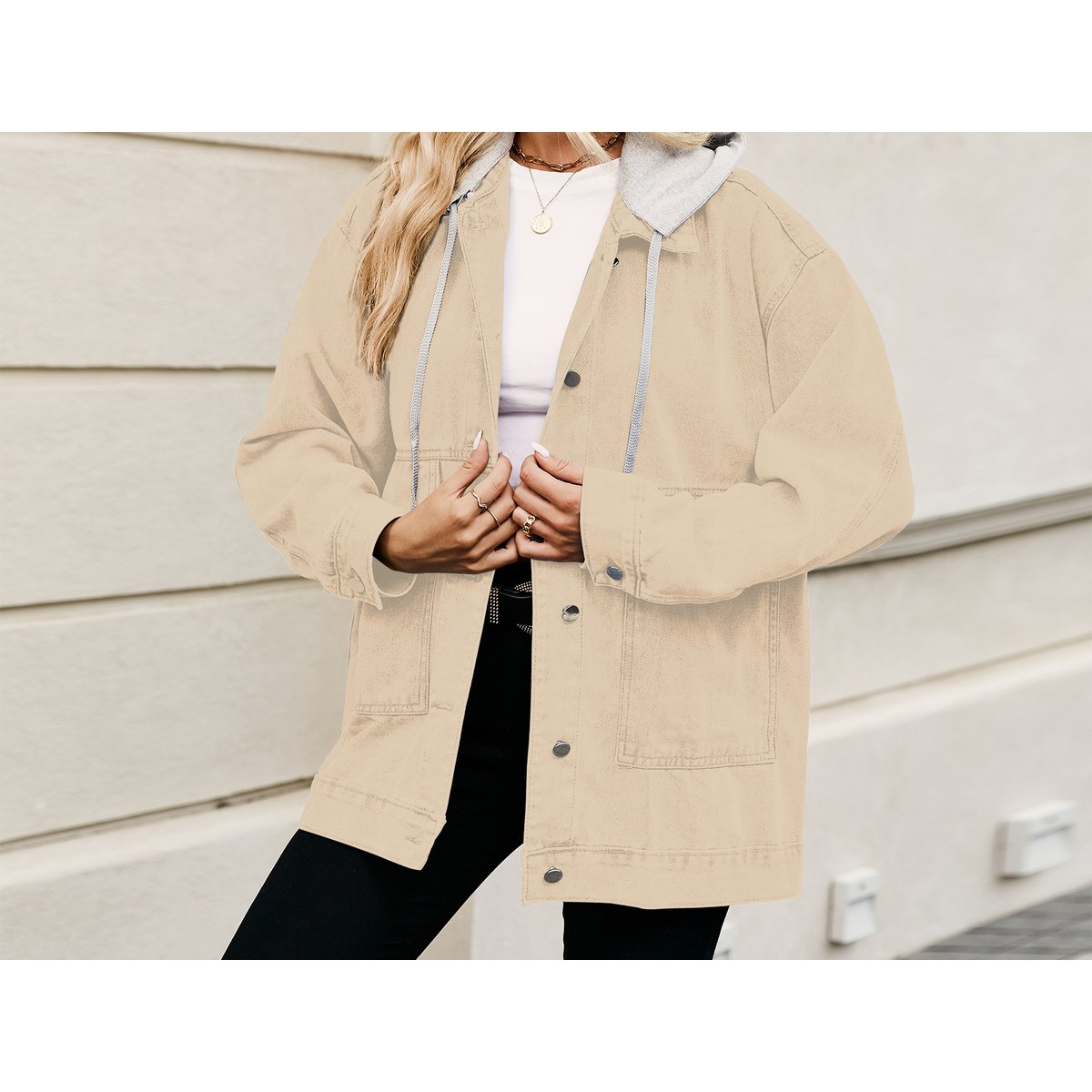 Women's Retro Loose Denim Jacket Top