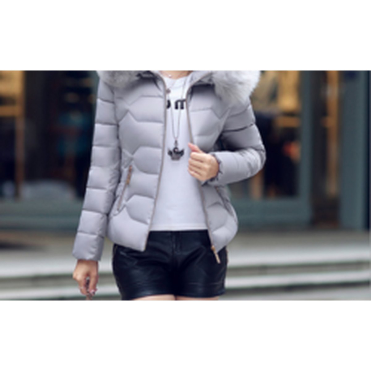 Women's Short Jacket Down Padded