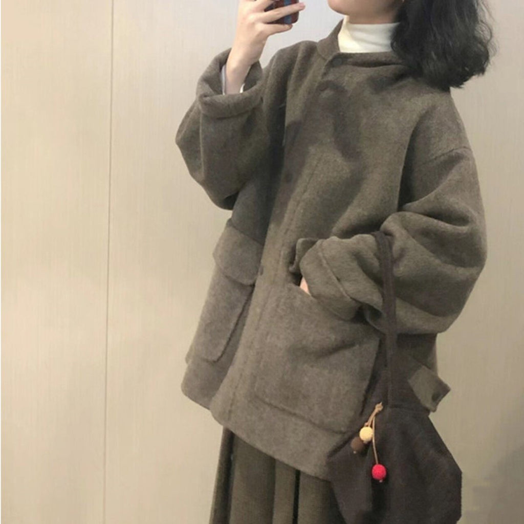 Women's Short Tweed Coat