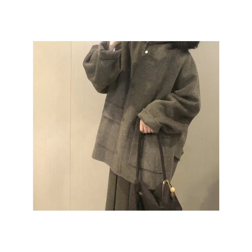 Women's Short Tweed Coat
