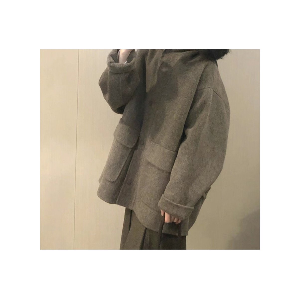 Women's Short Tweed Coat