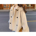 Women's Short Wool Coat Petite