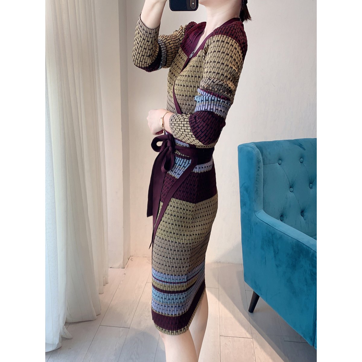 Women's Slim Knit Dress