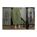 Women's Solid Color Loose Jumpsuit