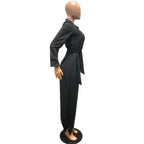Women's Solid Color Loose Jumpsuit