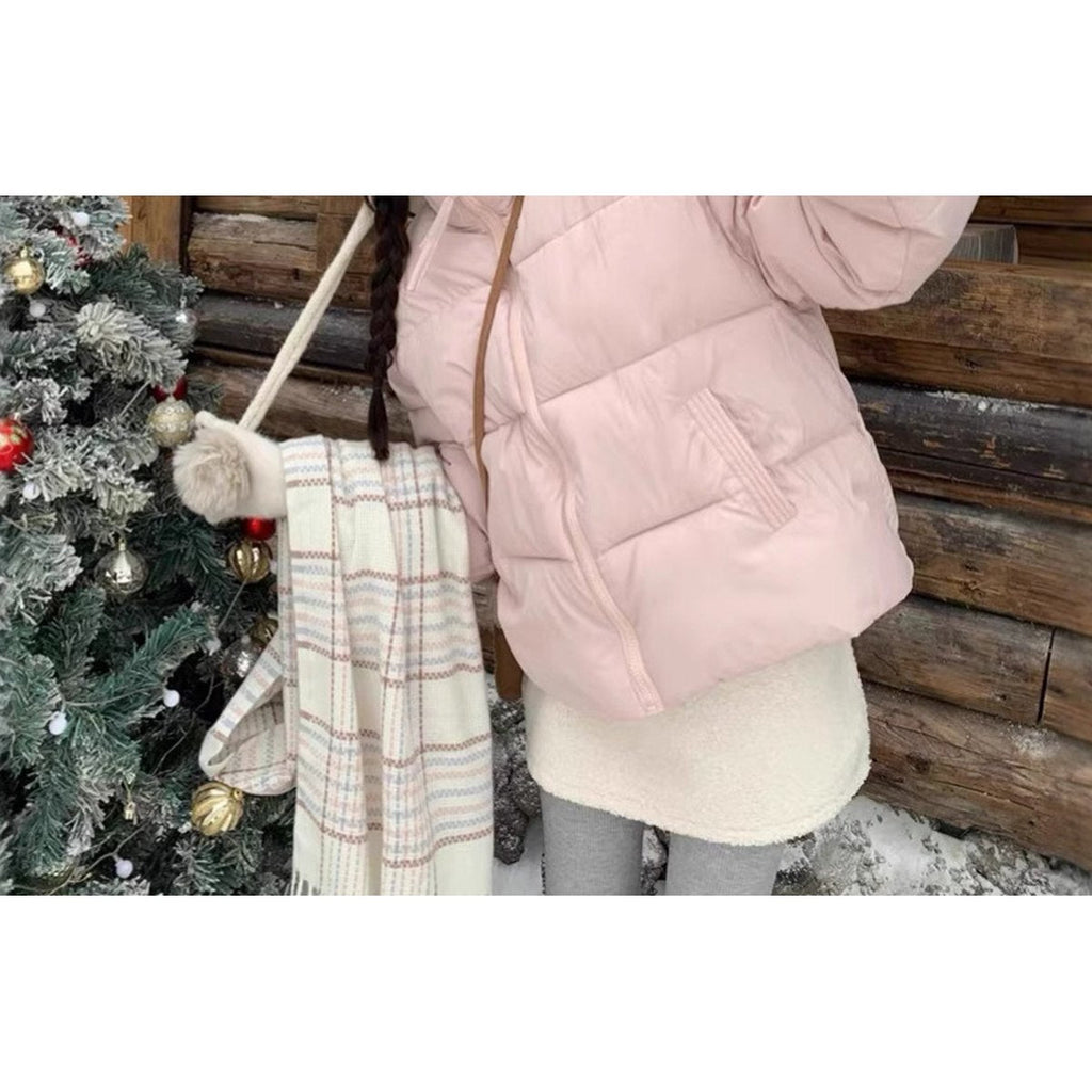 Women's Stand-up Collar Puffer Jacket