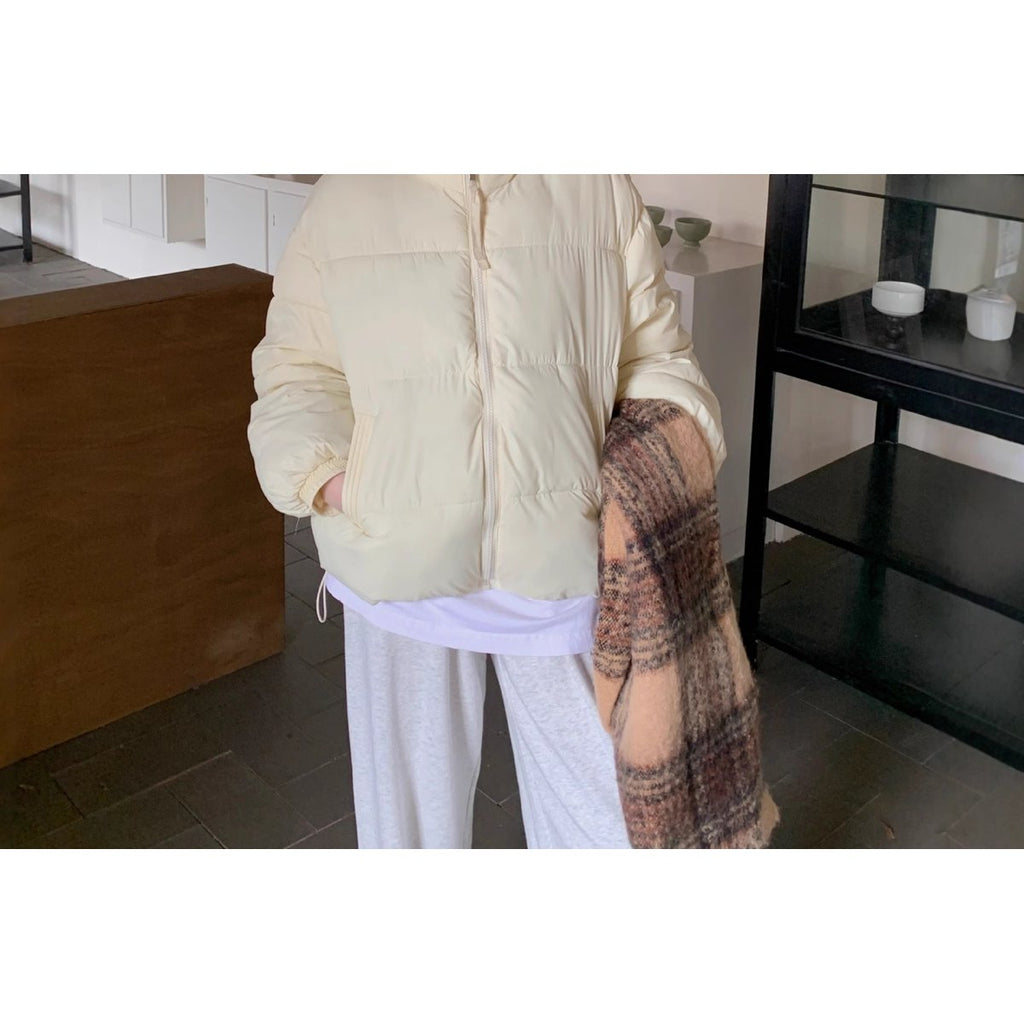 Women's Stand-up Collar Puffer Jacket