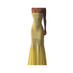 Women's Strapless Sleeveless Dress