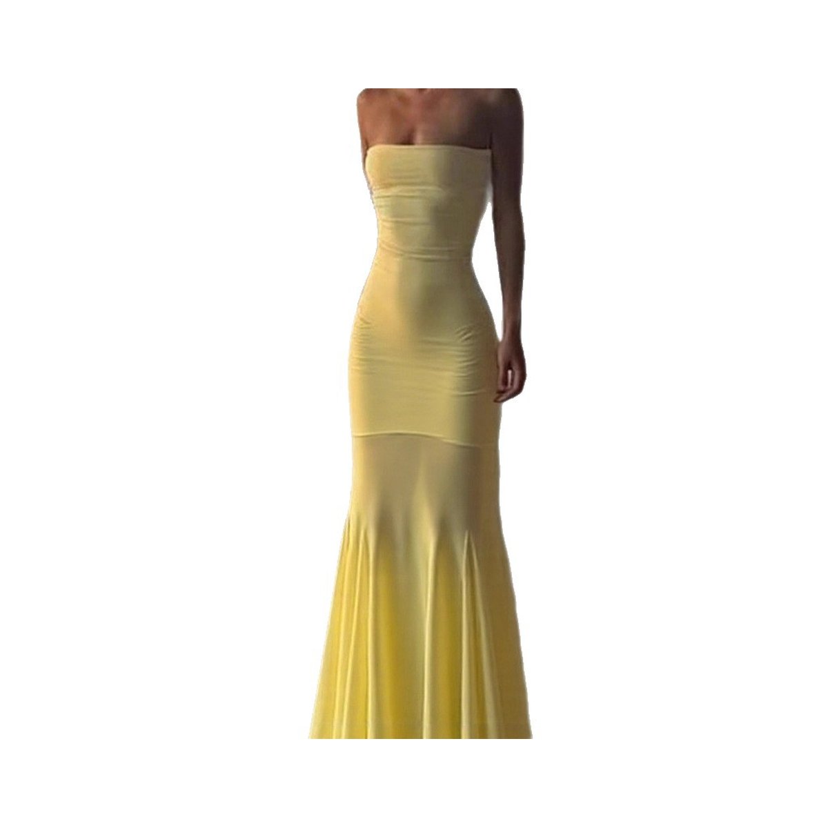 Women's Strapless Sleeveless Dress