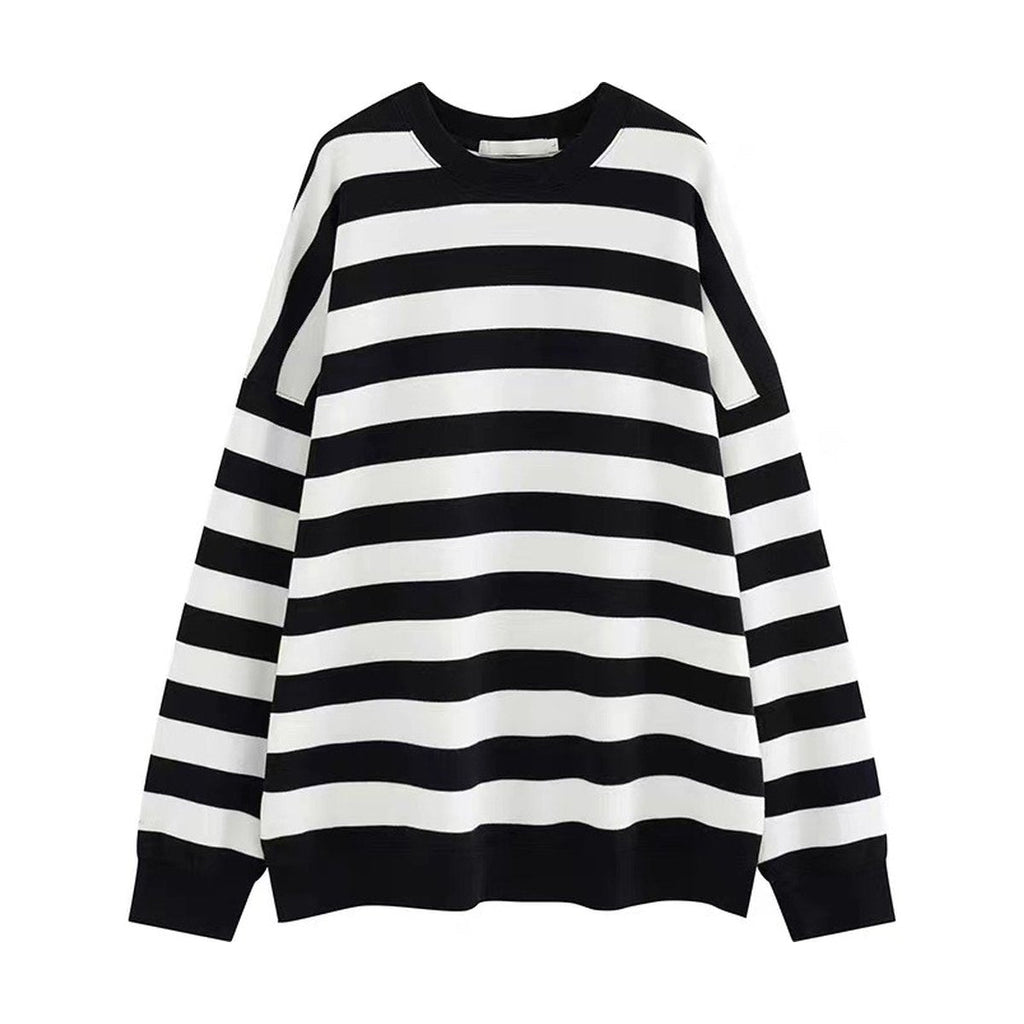 Women's Striped Sweatshirt