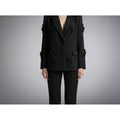 Women's Three-dimensional Floral Blazer