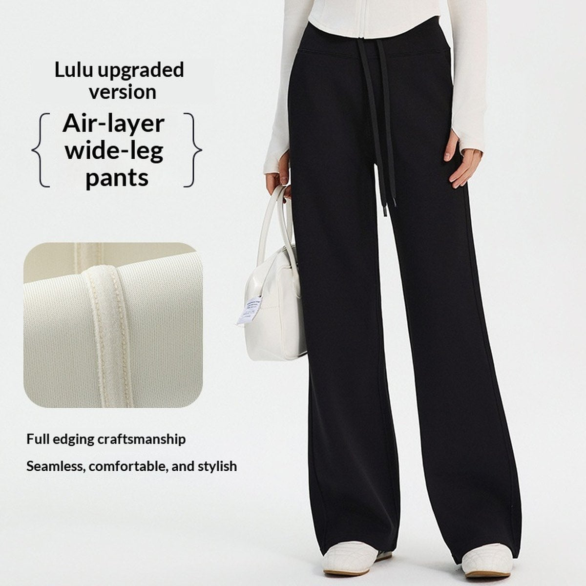 Women's Versatile Casual Gray Sweatpants