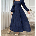 Women's Vintage- Flared Maxi Dress