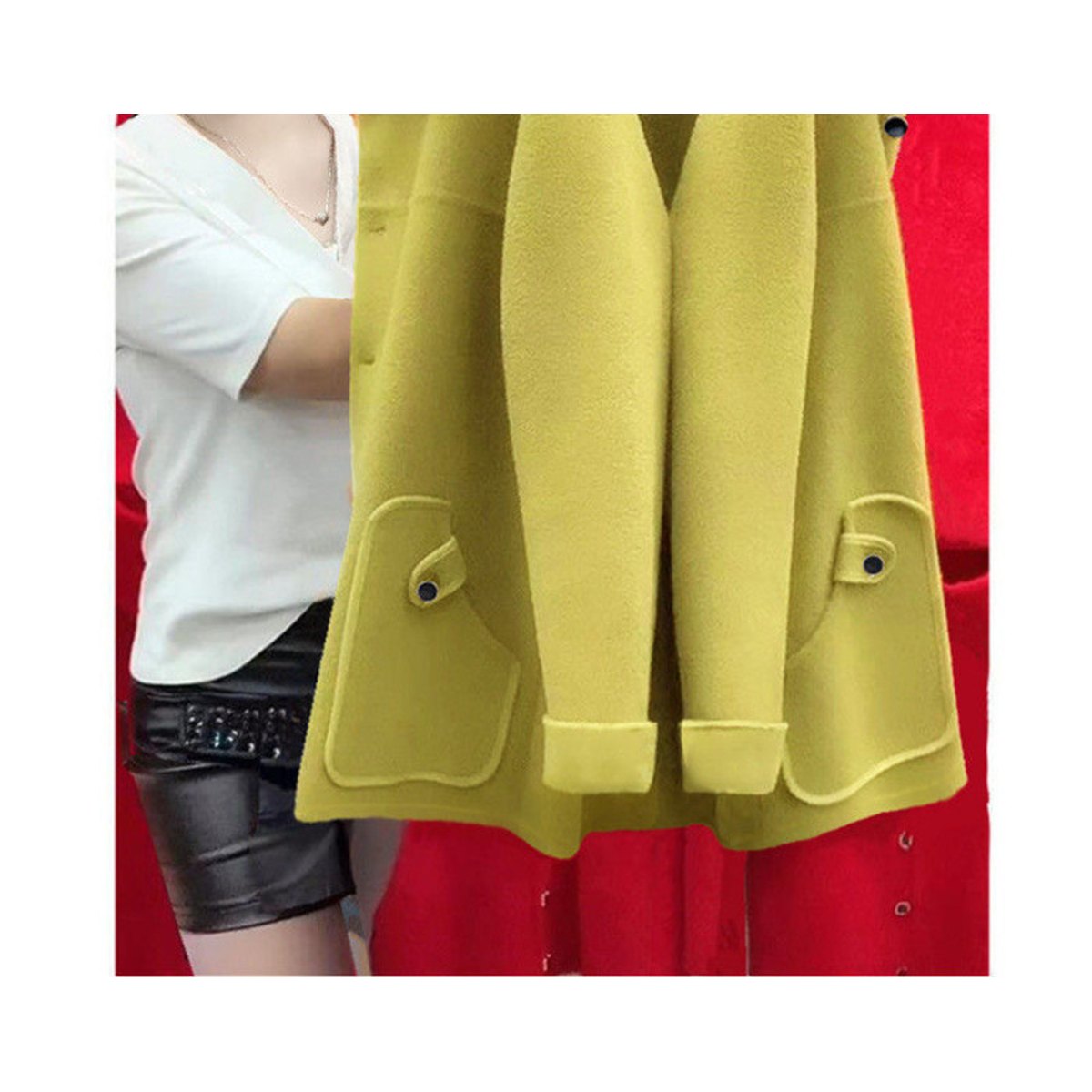 Women's Woolen Coat Outerwear