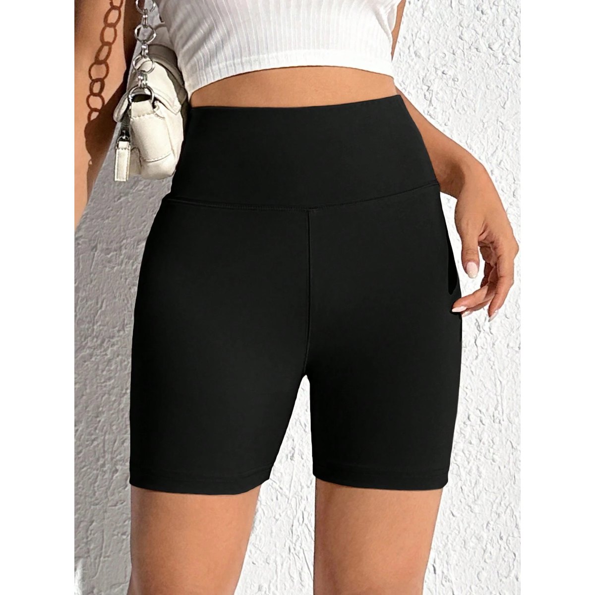 Women's Yoga Shorts Workout Biker High Waisted Butt