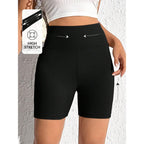Women's Yoga Shorts Workout Biker High Waisted Butt