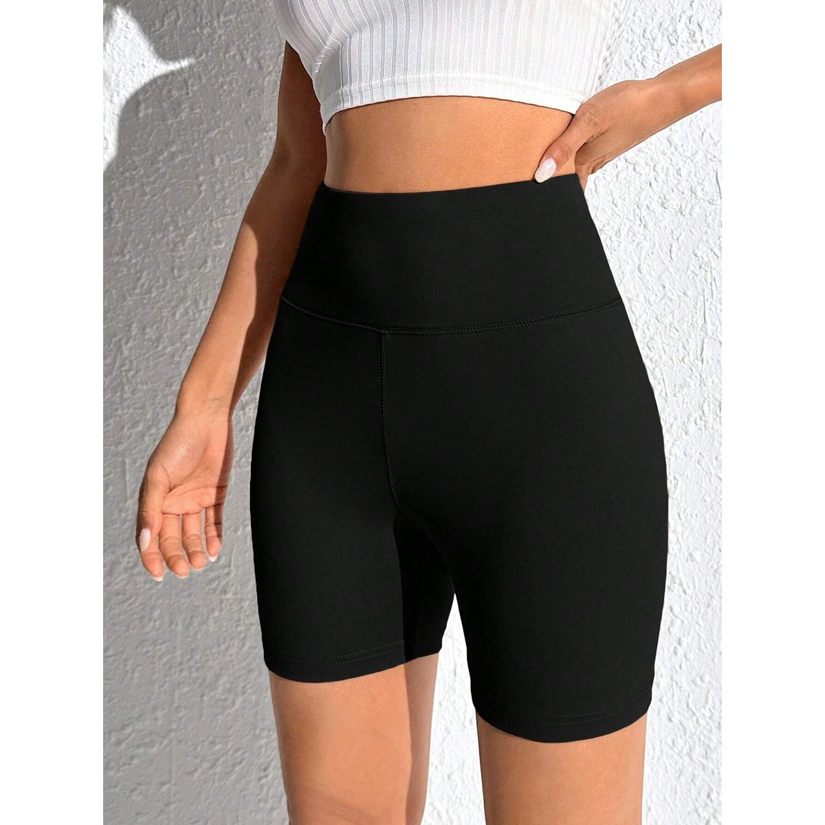 Women's Yoga Shorts Workout Biker High Waisted Butt