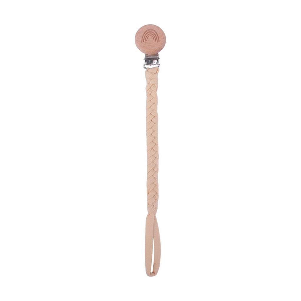 Rainbow Beech Pacifier Clip