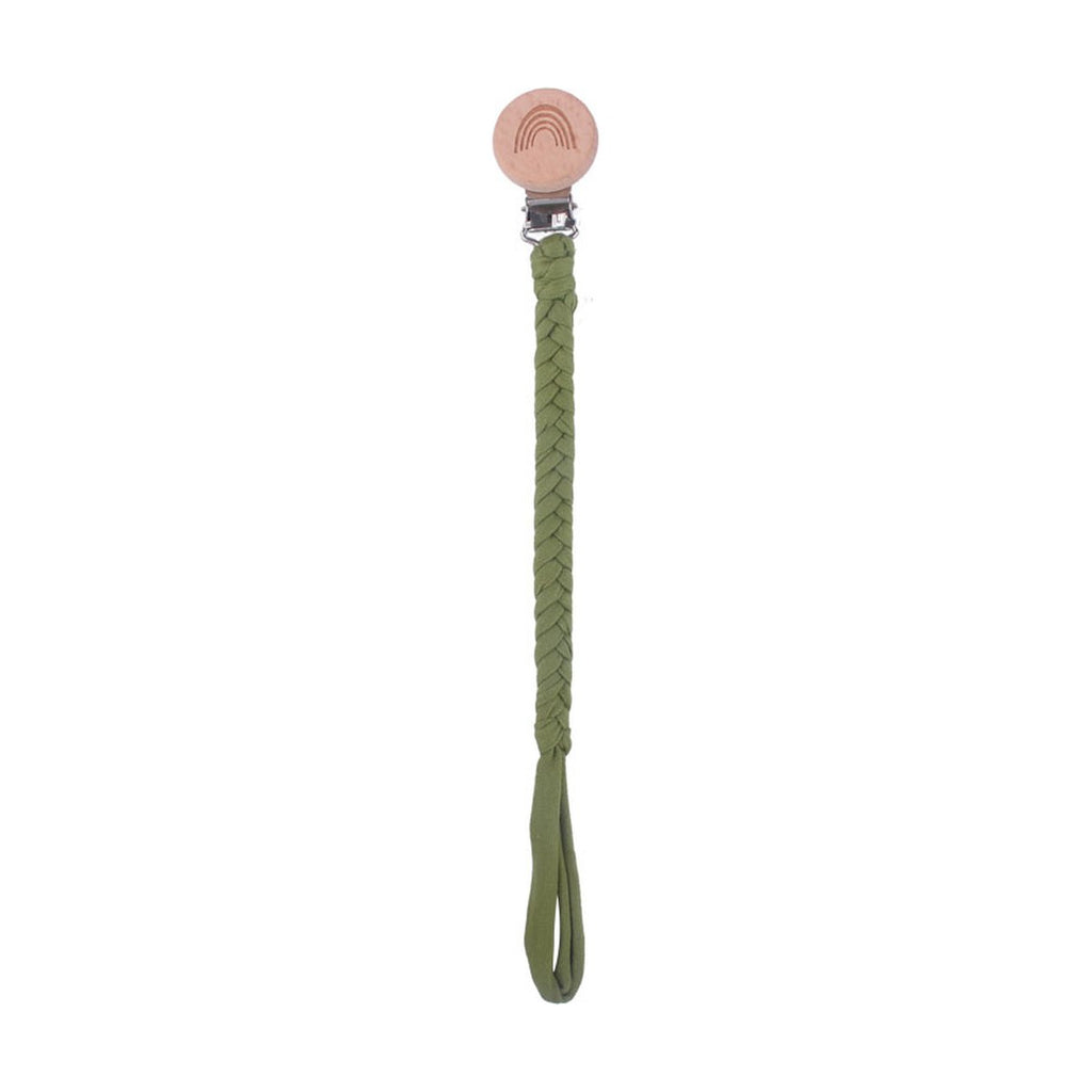 Rainbow Beech Pacifier Clip