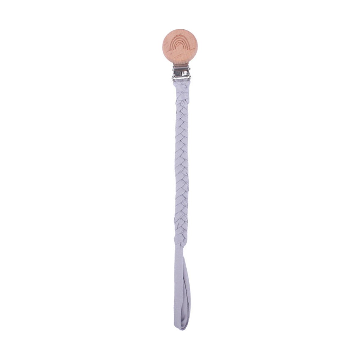 Rainbow Beech Pacifier Clip