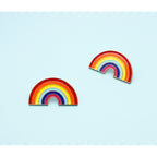 Rainbow Brooch Girlfriends Japanese Cartoon Badge Pin
